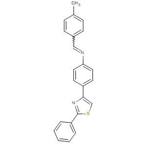 71478-73-4  Benzenamine, N-[(4-methylphenyl)methylene]-4-(2-phenyl-4-thiazolyl)-