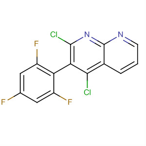 714963-58-3  1,8-Naphthyridine, 2,4-dichloro-3-(2,4,6-trifluorophenyl)-