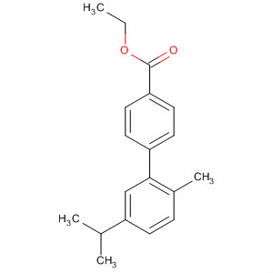 71522-82-2  [1,1'-Biphenyl]-4-carboxylic acid, 2'-methyl-5'-(1-methylethyl)-, ethylester