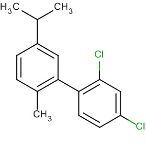 71522-84-4  1,1'-Biphenyl, 2,4-dichloro-2'-methyl-5'-(1-methylethyl)-