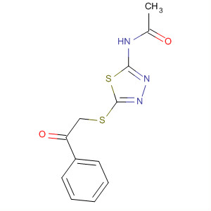71527-06-5  Acetamide, N-[5-[(2-oxo-2-phenylethyl)thio]-1,3,4-thiadiazol-2-yl]-