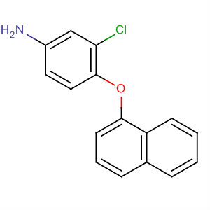 71541-68-9  Benzenamine, 3-chloro-4-(1-naphthalenyloxy)-