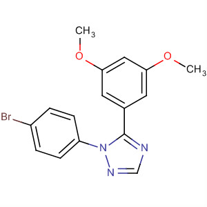 71565-94-1  1H-1,2,4-Triazole, 1-(4-bromophenyl)-5-(3,5-dimethoxyphenyl)-