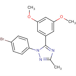 71565-95-2  1H-1,2,4-Triazole,1-(4-bromophenyl)-5-(3,5-dimethoxyphenyl)-3-methyl-