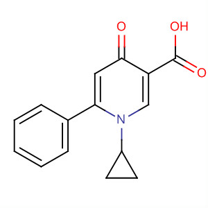 71575-79-6  3-Pyridinecarboxylic acid, 1-cyclopropyl-1,4-dihydro-4-oxo-6-phenyl-