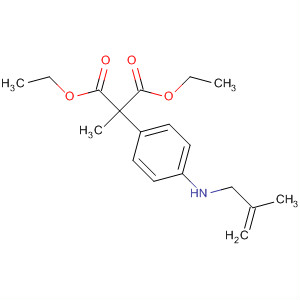 71589-42-9  Propanedioic acid, methyl[4-[(2-methyl-2-propenyl)amino]phenyl]-,diethyl ester