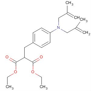 71589-43-0  Propanedioic acid, [4-[bis(2-methyl-2-propenyl)amino]phenyl]methyl-,diethyl ester