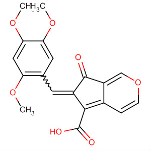 71620-21-8  5-Benzofurancarboxylic acid,2,3-dihydro-3-oxo-2-[(2,4,5-trimethoxyphenyl)methylene]-
