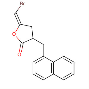 716316-80-2  2(3H)-Furanone, 5-(bromomethylene)dihydro-3-(1-naphthalenylmethyl)-,(5E)-