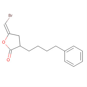 716316-83-5  2(3H)-Furanone, 5-(bromomethylene)dihydro-3-(4-phenylbutyl)-, (5E)-