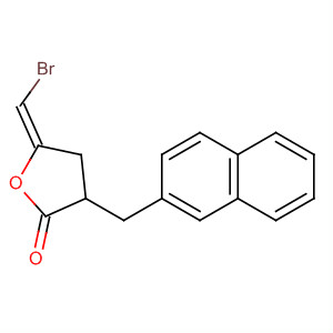 716316-89-1  2(3H)-Furanone, 5-(bromomethylene)dihydro-3-(2-naphthalenylmethyl)-,(5E)-