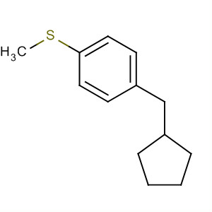 716341-22-9  Benzene, 1-(cyclopentylmethyl)-4-(methylthio)-
