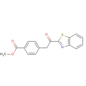 716369-72-1  Benzoic acid, 4-[2-(2-benzothiazolyl)-2-oxoethyl]-, methyl ester