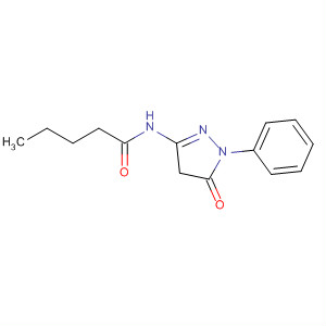 71683-82-4  Pentanamide, N-(4,5-dihydro-5-oxo-1-phenyl-1H-pyrazol-3-yl)-