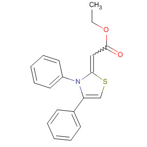 7171-43-9  Acetic acid, 2-(3,4-diphenyl-2(3H)-thiazolylidene)-, ethyl ester