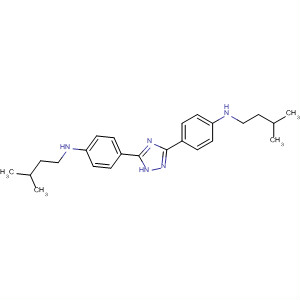 71727-72-5  Benzenamine, 4,4'-(1H-1,2,4-triazole-3,5-diyl)bis[N-(3-methylbutyl)-