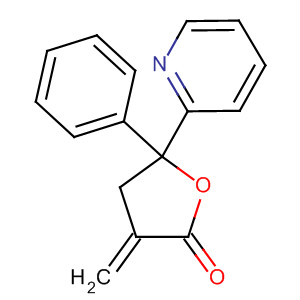 71741-86-1  2(3H)-Furanone, dihydro-3-methylene-5-phenyl-5-(2-pyridinyl)-