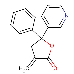 71741-87-2  2(3H)-Furanone, dihydro-3-methylene-5-phenyl-5-(3-pyridinyl)-