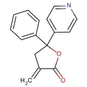 71741-88-3  2(3H)-Furanone, dihydro-3-methylene-5-phenyl-5-(4-pyridinyl)-