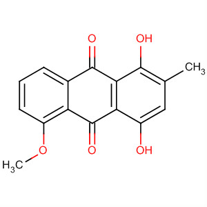 71786-00-0  9,10-Anthracenedione, 1,4-dihydroxy-5-methoxy-2-methyl-