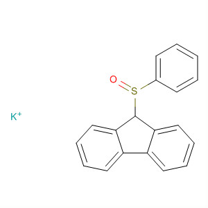 71804-09-6  9H-Fluorene, 9-(phenylsulfinyl)-, ion(1-), potassium