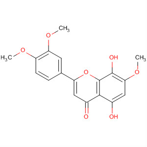 71847-58-0  4H-1-Benzopyran-4-one,2-(3,4-dimethoxyphenyl)-5,8-dihydroxy-7-methoxy-