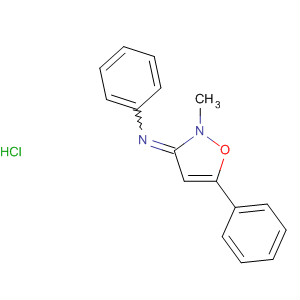 71853-75-3  Benzenamine, N-(2-methyl-5-phenyl-3(2H)-isoxazolylidene)-,monohydrochloride