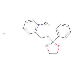 71858-88-3  Pyridinium, 1-methyl-2-[2-(2-phenyl-1,3-dioxolan-2-yl)ethyl]-, iodide