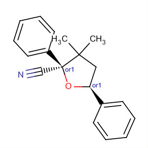 718628-12-7  2-Furancarbonitrile, tetrahydro-3,3-dimethyl-2,5-diphenyl-, (2R,5S)-rel-