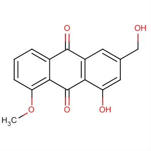 72049-14-0  9,10-Anthracenedione, 1-hydroxy-3-(hydroxymethyl)-8-methoxy-