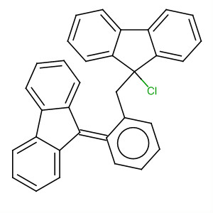 72087-83-3  9H-Fluorene, 9-chloro-9-(9H-fluoren-9-ylidenephenylmethyl)-