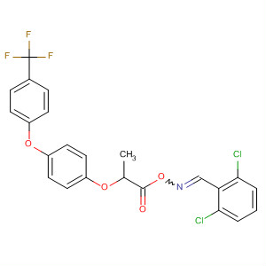 72131-88-5  Benzaldehyde, 2,6-dichloro-,O-[1-oxo-2-[4-[4-(trifluoromethyl)phenoxy]phenoxy]propyl]oxime