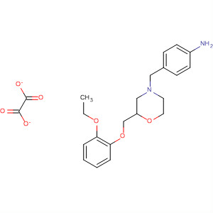 721453-46-9  Benzenamine, 4-[[2-[(2-ethoxyphenoxy)methyl]-4-morpholinyl]methyl]-,ethanedioate (1:1)
