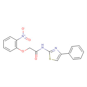 72192-38-2  Acetamide, 2-(2-nitrophenoxy)-N-(4-phenyl-2-thiazolyl)-
