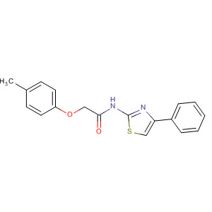 72192-41-7  Acetamide, 2-(4-methylphenoxy)-N-(4-phenyl-2-thiazolyl)-