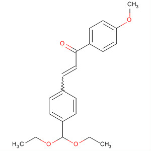 721956-72-5  2-Propen-1-one, 3-[4-(diethoxymethyl)phenyl]-1-(4-methoxyphenyl)-