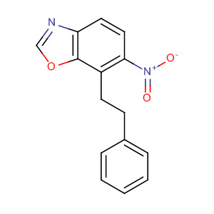 72206-96-3  Benzoxazole, 6-nitro-7-(2-phenylethyl)-