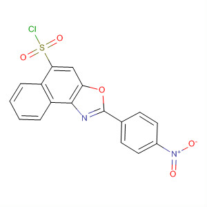 72235-24-6  Naphth[1,2-d]oxazole-5-sulfonyl chloride, 2-(4-nitrophenyl)-