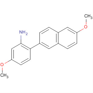 722519-33-7  Benzenamine, 5-methoxy-2-(6-methoxy-2-naphthalenyl)-