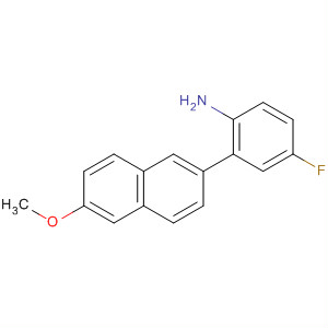 722519-39-3  Benzenamine, 4-fluoro-2-(6-methoxy-2-naphthalenyl)-