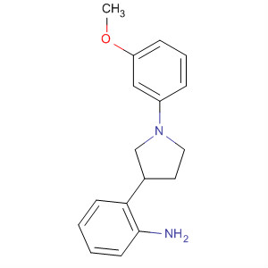 722520-35-6  Benzenamine, 2-[1-(3-methoxyphenyl)-3-pyrrolidinyl]-