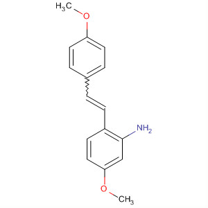 722520-85-6  Benzenamine, 5-methoxy-2-[2-(4-methoxyphenyl)ethenyl]-