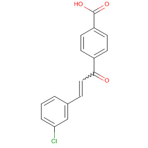 722522-96-5  Benzoic acid, 4-[3-(3-chlorophenyl)-1-oxo-2-propenyl]-