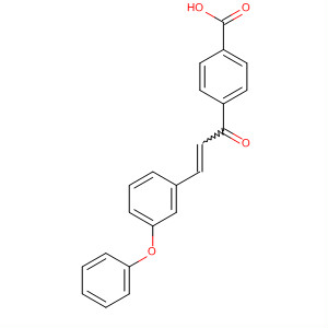 722523-05-9  Benzoic acid, 4-[1-oxo-3-(3-phenoxyphenyl)-2-propenyl]-