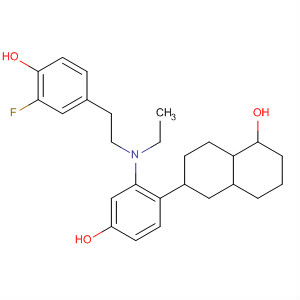 722525-56-6  2-Naphthalenol,6-[2-[ethyl[2-(3-fluoro-4-hydroxyphenyl)ethyl]amino]-4-hydroxyphenyl]-5,6,7,8-tetrahydro-
