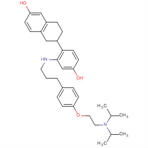 722526-83-2  2-Naphthalenol,6-[2-[[2-[4-[2-[bis(1-methylethyl)amino]ethoxy]phenyl]ethyl]methylamino]-4-hydroxyphenyl]-5,6,7,8-tetrahydro-