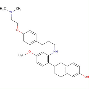722527-93-7  2-Naphthalenol,6-[2-[[[4-[2-(dimethylamino)ethoxy]phenyl]methyl]ethylamino]-4-methoxyphenyl]-5,6,7,8-tetrahydro-