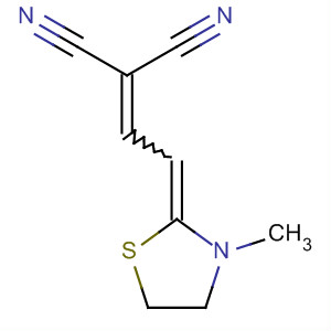 72262-27-2  Propanedinitrile, [(3-methyl-2-thiazolidinylidene)ethylidene]-