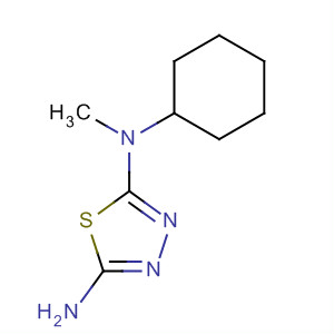 72269-94-4  1,3,4-Thiadiazole-2,5-diamine, N-cyclohexyl-N-methyl-