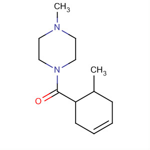 72299-03-7  Piperazine, 1-methyl-4-[(6-methyl-3-cyclohexen-1-yl)carbonyl]-